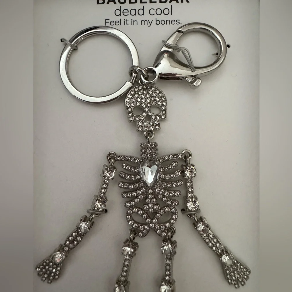 BaubleBar Metallic Skeleton Keychain‎